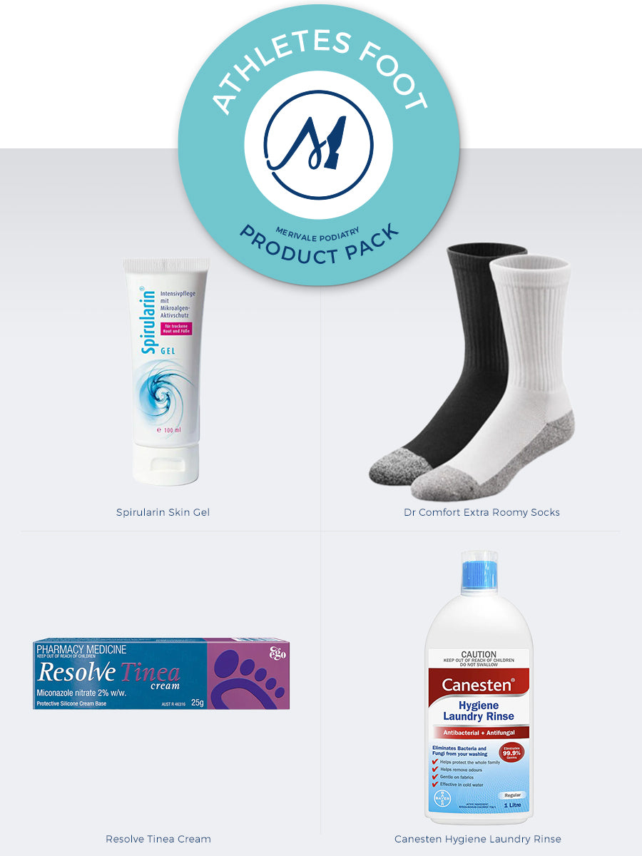 Athletes Foot Product Pack Merivale Podiatry