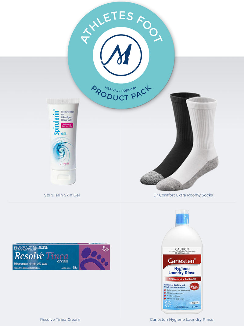 Athletes Foot – Product Pack – merivale-podiatry