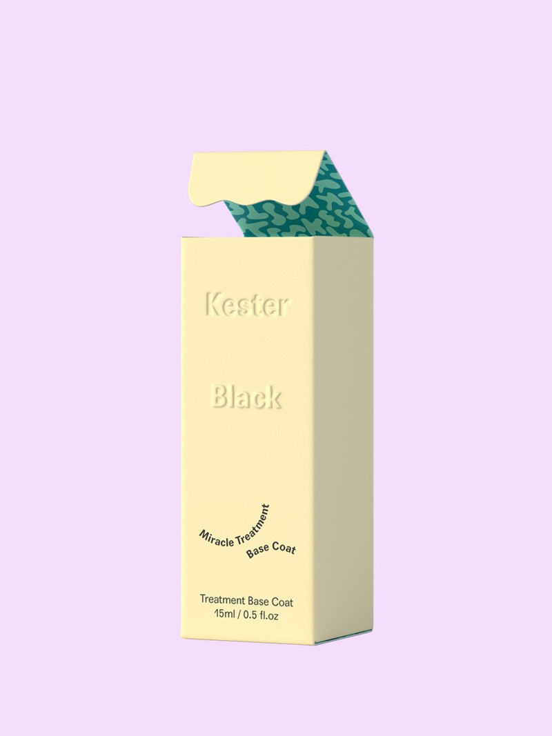 KESTER BLACK – Miracle Treatment Base Coat Nail Polish